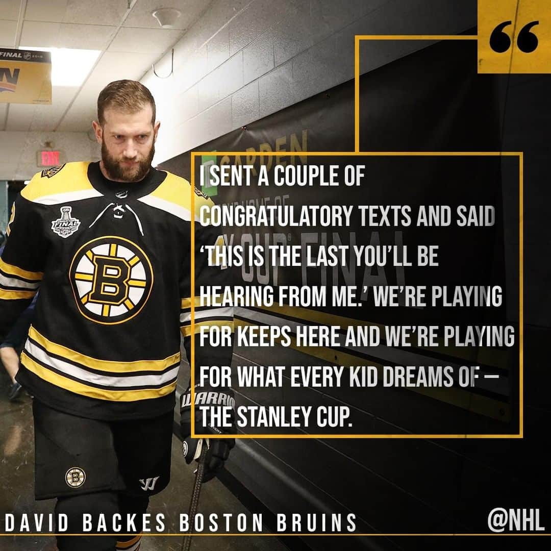 NHLさんのインスタグラム写真 - (NHLInstagram)「When it comes to the #StanleyCup Final, David Backes sees no friends on the other side, despite being a former Blues captain.」5月27日 5時05分 - nhl