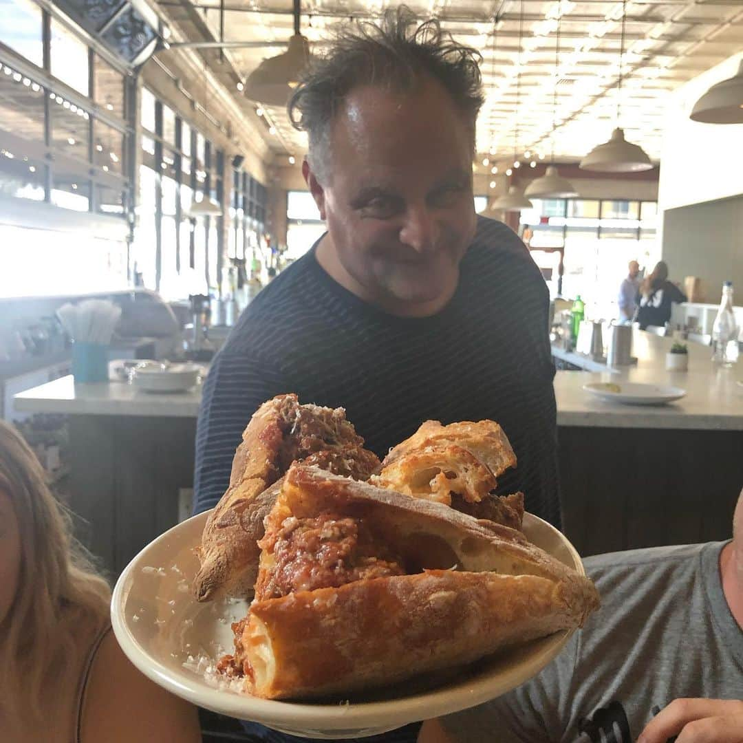 ジミー・キンメルさんのインスタグラム写真 - (ジミー・キンメルInstagram)「Best lunch imaginable at Pane Bianco Phoenix @pizzeriabianco」5月27日 6時00分 - jimmykimmel