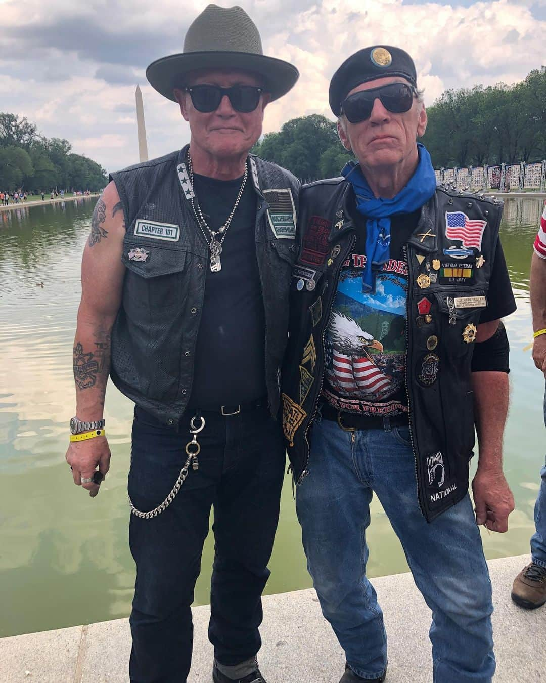 ロバート・パトリックさんのインスタグラム写真 - (ロバート・パトリックInstagram)「To my friend Arti Muller and everyone in “Rolling Thunder” thank you for your commitment to the POW/MIA of our nations Armed Forces. 32 years of breaking down the Wall of silence and abandonment! I have a new perspective of what our Vietnam Veterans endured over there,  and when they returned. Welcome Home! #rollingthunder #goldstarmoms #woundedwarriors #veterans #vietnam #harleydavidson #memorialday」5月27日 6時57分 - ripfighter