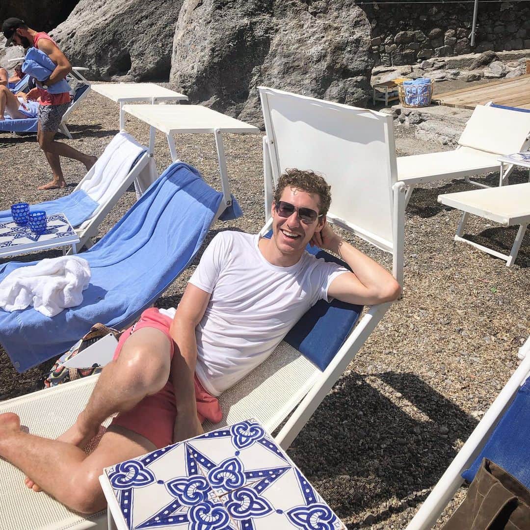 ジェイソン・ブラウンのインスタグラム：「😎☀️🌊 #AmalfiCoast #Positano #Italy」