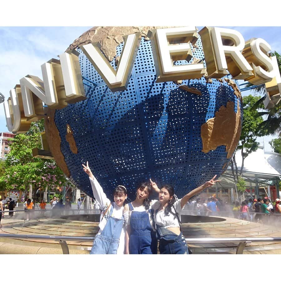 仲川遥香さんのインスタグラム写真 - (仲川遥香Instagram)「Universal Studio Singapore ⭐️ #siangpore #USS #minions  #Friend #旅行 #シンガポール旅行#travel #happy #smile  #shania #saktia #haruka #ジャカルタ駐在 #ジャカルタ生活  #インドネシアライフ #仲川遥香」5月27日 9時30分 - haruuuu_chan