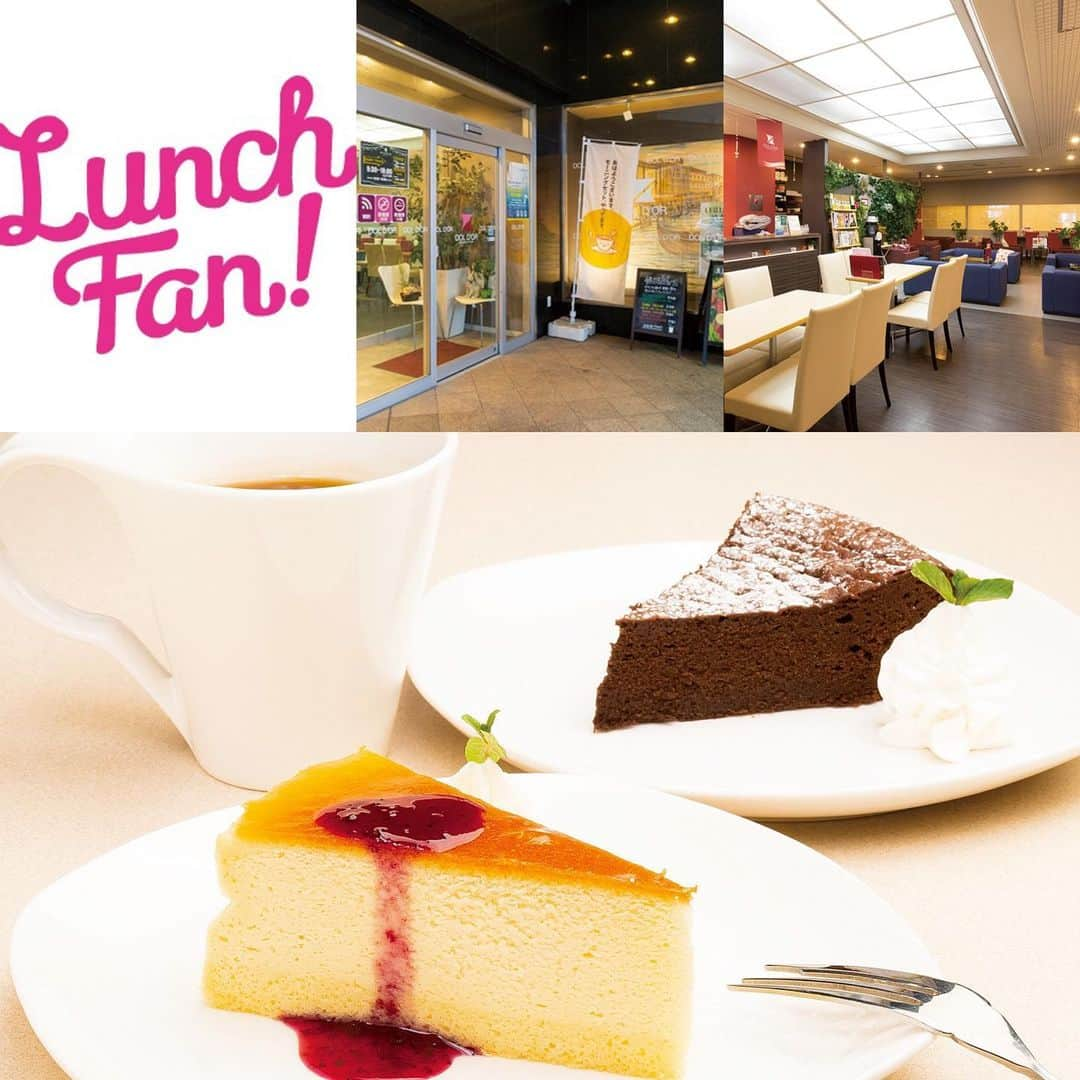 Lunch Fan ! ☆ 金沢 ランチ カフェ スイーツのインスタグラム：「* 「Lunch Fan! vol.17」掲載中のお店をご紹介！ * 「選べるケーキセット」 * ～クラシックショコラorチーズケーキから1種・ドリンク～ * 1㎏近い野菜やフルーツを使った健康スムージーなど、からだが喜ぶメニューが充実したカフェ「DOLD’OR」。 チーズのコクを生かしたしっとりしたチーズケーキか、濃厚なチョコレートのシンプルなケーキの2種類から選べます。 * * >>>「Lunch Fan! vol.17」利用で756円→500円！ ※有効期限は2019年7月31日まで。 >>>その他の「Lunch Fan! vol.17」掲載のお店は( @lunch_fan）にて✨ * * #ドルドール  #クラシックショコラ #ショコラ #チーズケーキ #スムージー #健康スムージー #ケーキ #スイーツ #デザート #甘いもの #甘いもの好き #カフェ #Cafe #カフェ巡り #金沢カフェ巡り #金沢市カフェ #金沢カフェ #めいてつエムザ #ランチ #lunch #石川県 #金沢市 #金沢 #金沢ランチ #金沢グルメ #金沢ランチスポット #金沢ランチ情報 #ランチ本 #lunchfan #ランチファン」