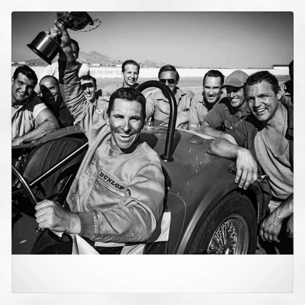 フェドン・パパマイケルのインスタグラム：「#christianbale #mattdamon #fordvferrari #lemans #lemans66 #jamesmangold #cinematography #phedonpapamichael」