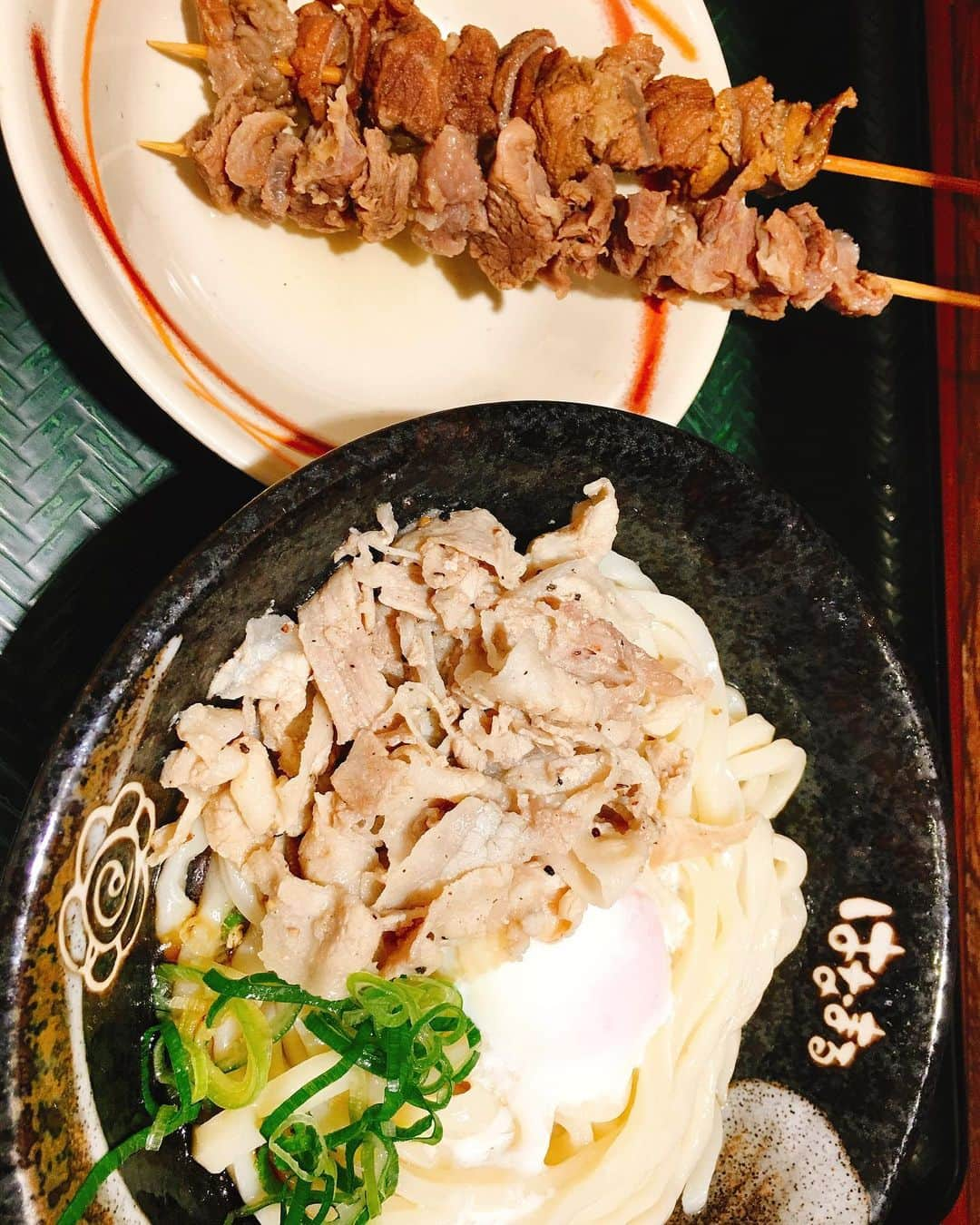 田上よしえさんのインスタグラム写真 - (田上よしえInstagram)「今日は肉肉しく🍖🥩✨ #はなまるうどん」5月27日 22時02分 - tanoueyoshie