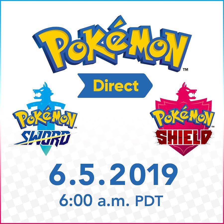 のインスタグラム：「Hold your Horsea, Trainers—we know you’re excited for details on #PokemonSwordShield! ⚔️🛡 We’ve been hard at work researching this new region, and are finally almost ready to share what we’ve uncovered. Wondering when you can learn more? 📅 June 5 ⏰ 6:00 a.m. PDT  Stay tuned... #PokemonDirect」