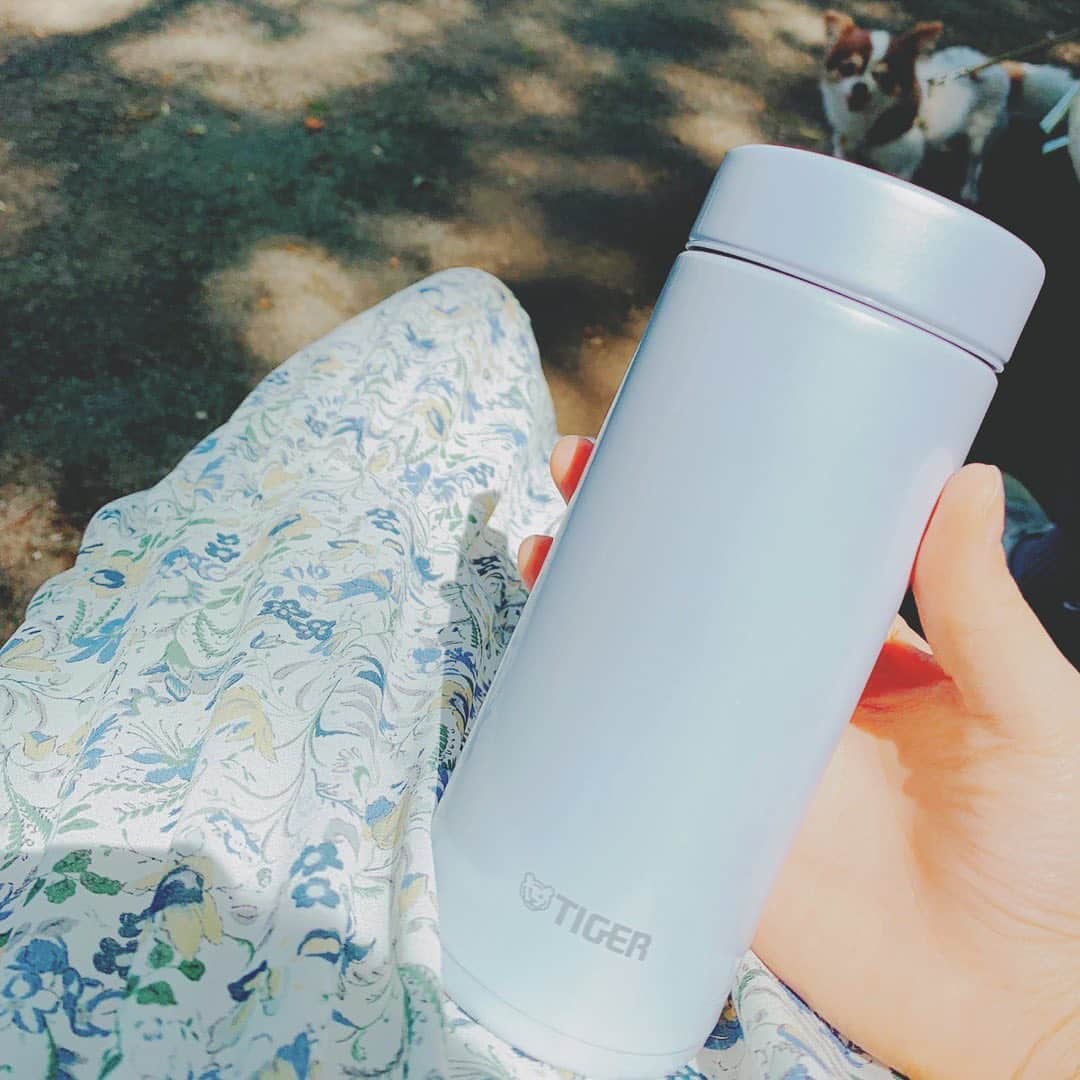 佐々木希さんのインスタグラム写真 - (佐々木希Instagram)「最近、毎日使ってる #タイガー魔法瓶 の水筒。 なんなら、家の中でも使っちゃってます。笑 その使い方はしていいのか分からないけど😂  氷が溶けなくてとにかく優れ物。  この色も気に入ってます。」5月27日 14時00分 - nozomisasaki_official