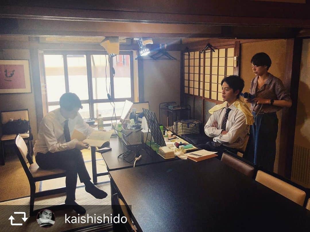葉山奨之さんのインスタグラム写真 - (葉山奨之Instagram)「#ストロベリーナイトサーガ  #姫川班  勉強モード。」5月27日 14時29分 - shonohayama