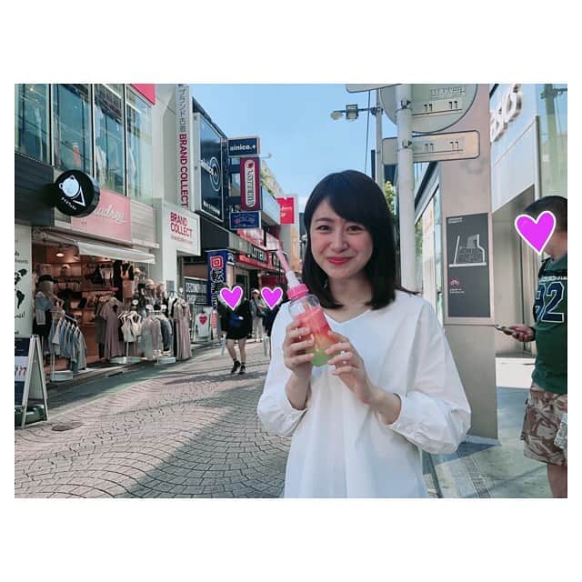 林美沙希さんのインスタグラム写真 - (林美沙希Instagram)「毎日、暑くて大変ですね。 かき氷食べたいです。  #jチャンネル#ロケ#原宿#竹下通り#レインボーフローズン#哺乳瓶#光る#暑いのは苦手です#林美沙希#東京五輪のチケット申し込みましたか」5月27日 14時53分 - misaki0hayashi