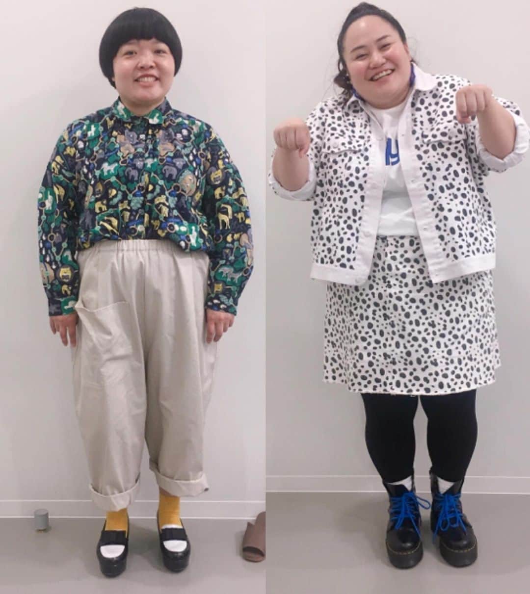 おかずクラブさんのインスタグラム写真 おかずクラブinstagram こんにちは スタイリストです 暑いね 暑いよ 嫌だね 嫌だよ 春服 着るタイミング失ったまま夏が来ました さて 昨日oaだった イッテq の衣裳です ゆいpさんが着用してる Punyusの