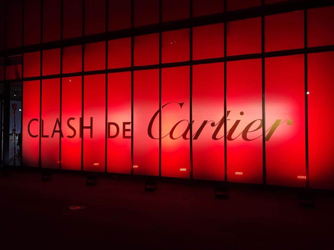 のインスタグラム：「I am honored to be able to participate in the event production team.  Cartier “Clash de Cartier” Pop-up Event https://www.cartier.jp/ja/maison/events/clash-popup-event-jingumae.html *Already finished. ・ #Cartier #CLASHDECARTIER #CARTIERTOKYO  #art #installation #installationart」