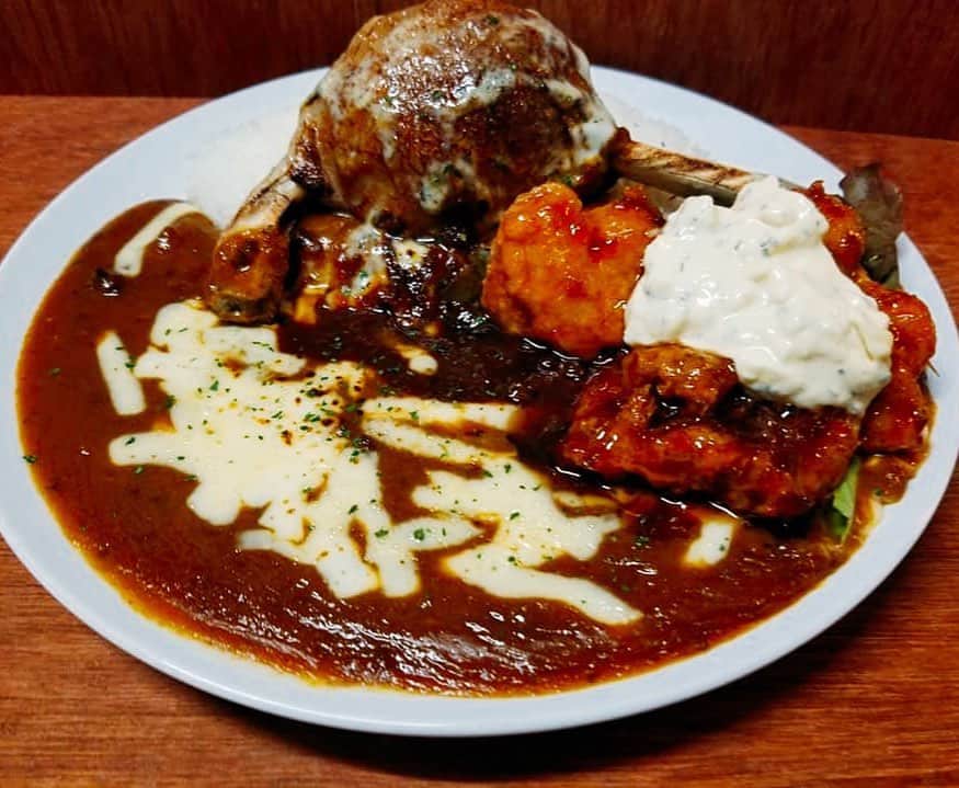 チキン南蛮カレーのルウ王子のグルメインスタ
