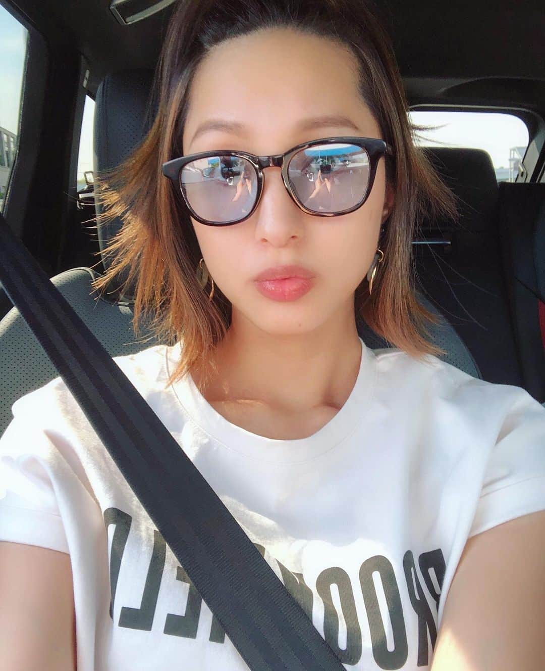 福間文香のインスタグラム：「#猛暑🕶🌞 #🥵🥵🥵」