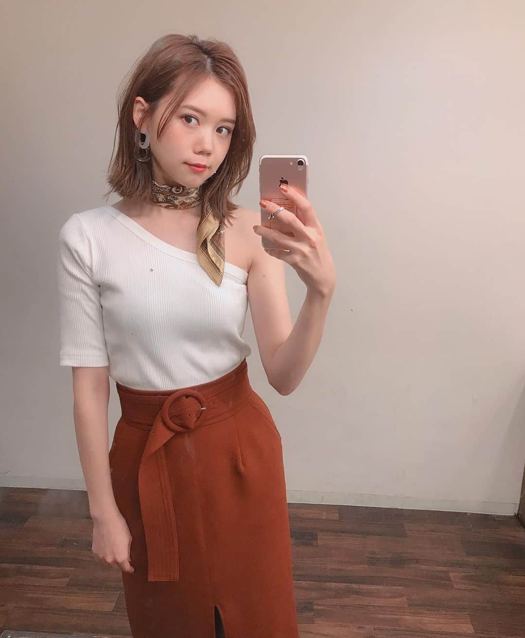 千田麻実のインスタグラム：「昨日のイベントに来て下さった皆さん⠀ ありがとうございました！トークショー楽しかったです☺️衣装はクレジットしてます☺︎ #Uコレ #Uscollection」