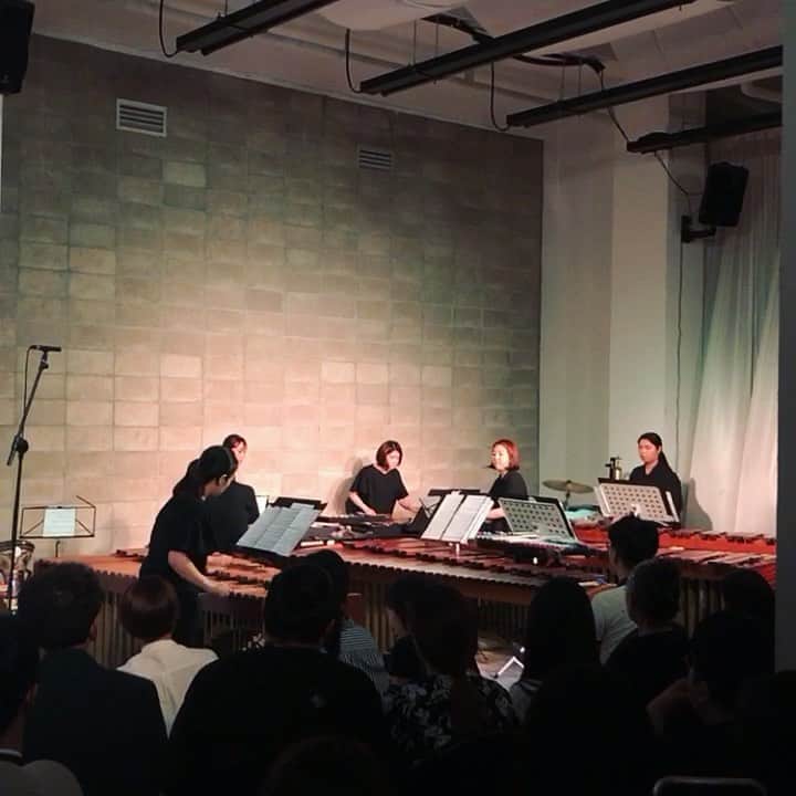 パク・ミンジのインスタグラム：「@our.percussion  첫공연🎶 넘모 멋졌다, 자주 보고싶어!」