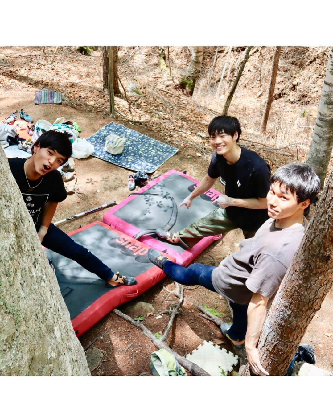 尾上彩さんのインスタグラム写真 - (尾上彩Instagram)「AIT (V7) at Ogawayama🌿☀️ ・ AIT（初段）小川山🌿☀️ 以前、指皮の痛さに１トライで諦めた課題…😅笑 今回やってみたら最初のトライで登れました😆✌🏻️ 動画は、もう１回やって！とみんなに言われリピートしたトライ。最初のトライより緊張した🥶 ゆかさんにも久々に会えてたくさん話せて楽しかった〜(^^) 一緒に行った @masayoshi_shimane @miya__take @mochi_rc ありがとう🚗💨 ・ @patagoniajp @patagonia_climb @fiveten @eyecandyworks」5月27日 20時42分 - aya_onoe