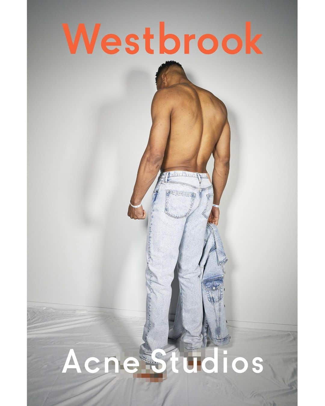 Acne Studiosさんのインスタグラム写真 - (Acne StudiosInstagram)「The #AcneStudios SS19 campaign featuring @russwest44 photographed by Juergen Teller. #RussellWestbrook wears the 1996 denim, a style that recreates the first jeans ever created by Acne Studios. ⁣⁣ Discover more in stores and at acnestudios.com.」5月27日 20時54分 - acnestudios