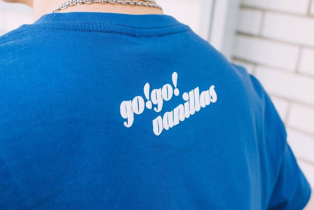 go!go!vanillasさんのインスタグラム写真 - (go!go!vanillasInstagram)「【「THE WORLD TOUR 2019」グッズ大公開！】 ＜柳沢進太郎プロデュース＞ VANILLA ICE TRUCK シリーズ ＜モデル着用Tシャツサイズ＞ 柳沢進太郎：L / 青戸しの：L」5月27日 21時11分 - go_go_vanillas_official