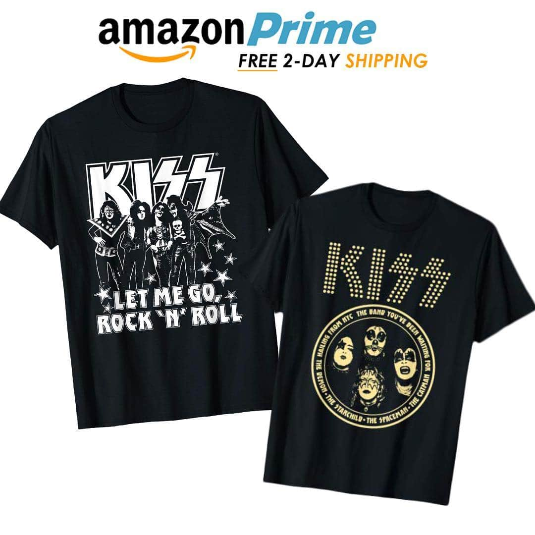 KISSさんのインスタグラム写真 - (KISSInstagram)「You can never have too many #KISS tees. Check out the selection at the official KISS Amazon store! Link in bio.」5月4日 6時20分 - kissonline