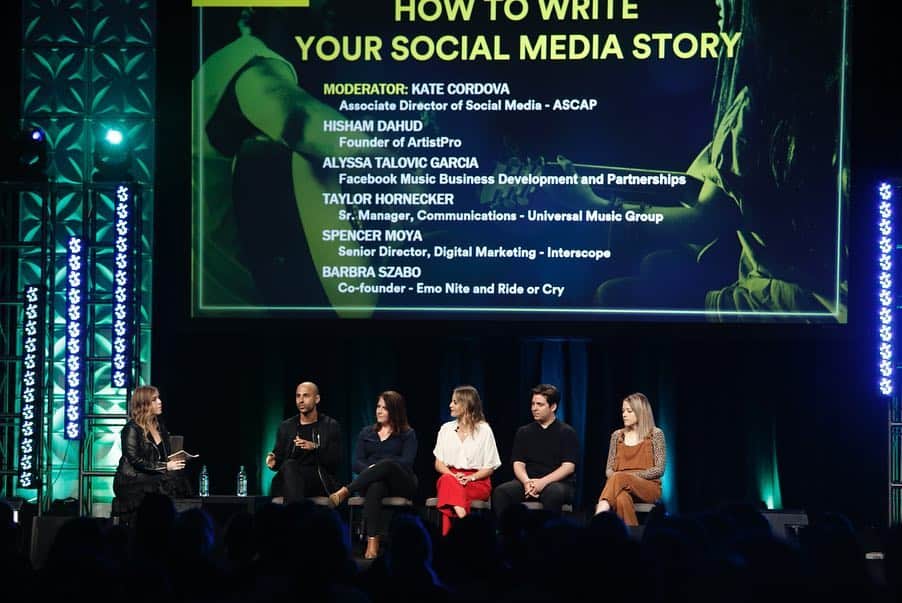 ASCAPさんのインスタグラム写真 - (ASCAPInstagram)「“Be Authentic” 💯  Thank you to this rockstar group of social media experts for speaking at #ASCAPEXPO!」5月4日 4時59分 - ascap