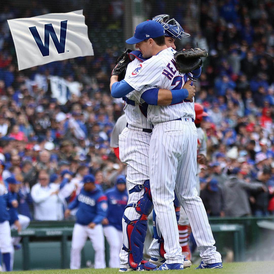 シカゴ・カブスさんのインスタグラム写真 - (シカゴ・カブスInstagram)「#Cubs win! That’s five straight! #EverybodyIn」5月4日 6時07分 - cubs