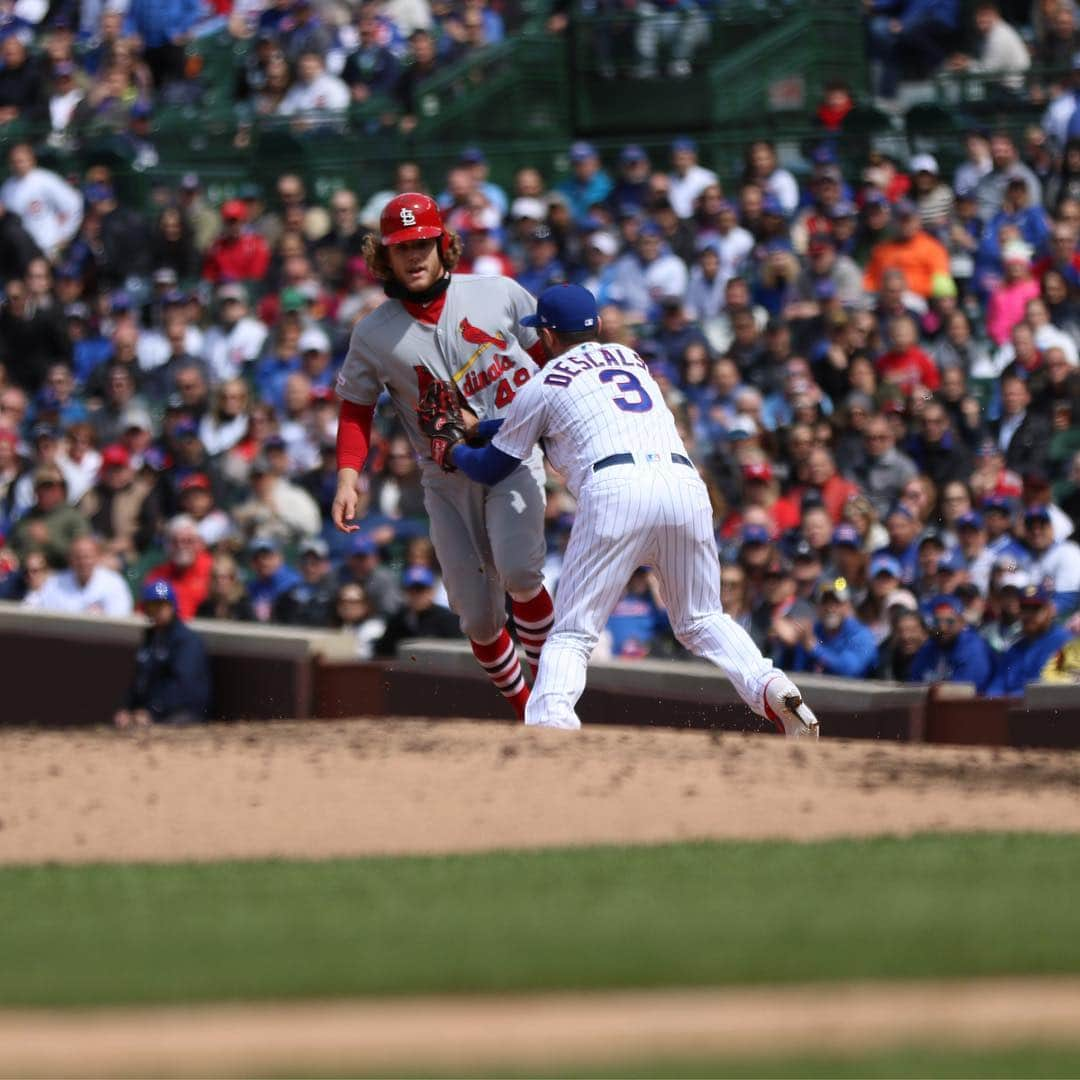 シカゴ・カブスさんのインスタグラム写真 - (シカゴ・カブスInstagram)「#Cubs win! That’s five straight! #EverybodyIn」5月4日 6時07分 - cubs