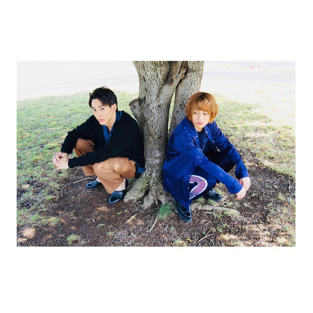 永田崇人さんのインスタグラム写真 - (永田崇人Instagram)「本日もありがとうございました！ 残り5公演。最後まで全力で😁  木の下の二人。 なんだか、どこかでみたような、、、 #東京の陣 #演劇ハイキュー」5月3日 21時28分 - takato0827
