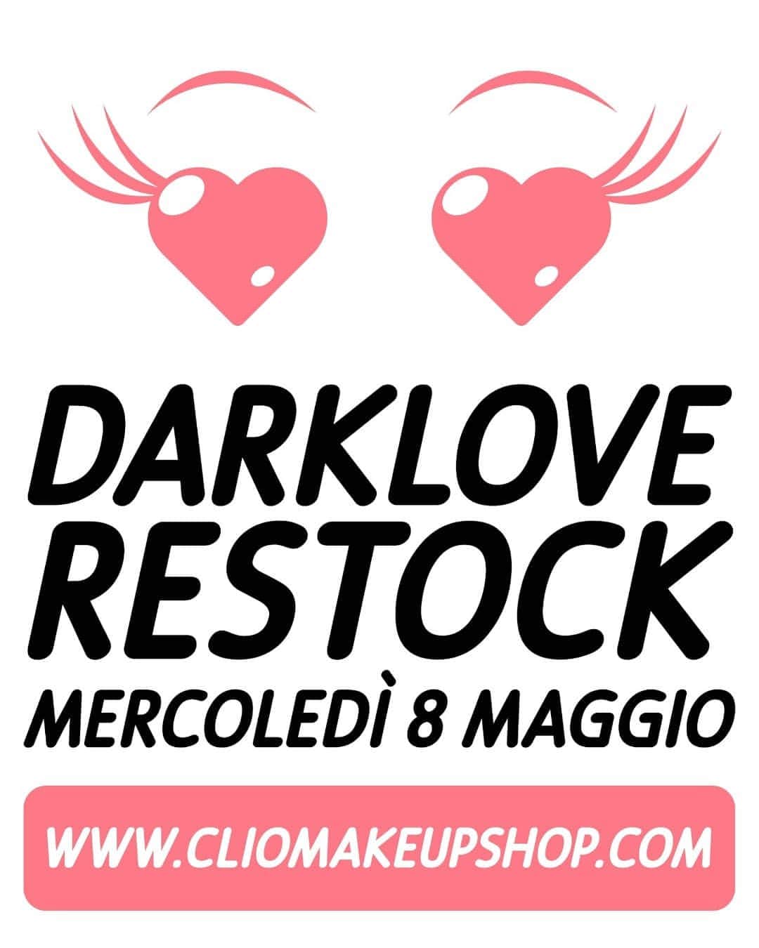 クリオ・ザッマッテーオさんのインスタグラム写真 - (クリオ・ザッマッテーオInstagram)「MEGA RESTOCK Mercoledì 8 Maggio 😍 Il mascara #DarkLove sarà nuovamente disponibile 👁 👁 🖤🖤 su www.cliomakeupshop.com @cliomakeup.shop」5月3日 21時30分 - cliomakeup_official