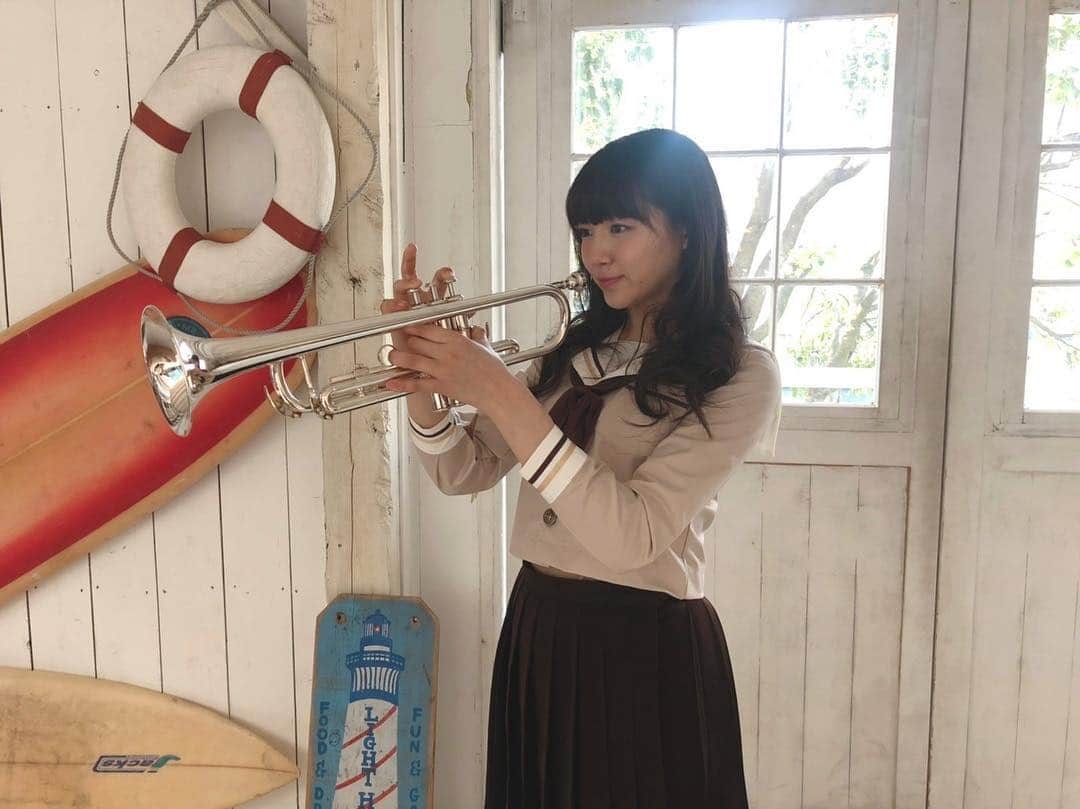 中山莉子さんのインスタグラム写真 - (中山莉子Instagram)「→ ㅤㅤㅤ トランペット🎺 ㅤㅤㅤ 小学校の時、クラブ活動でトランペット少しやってたけどまだ吹けるかな🤔またやりたい！ㅤㅤㅤ ㅤㅤㅤ ㅤㅤㅤ」5月3日 21時43分 - nakayama_riko_official