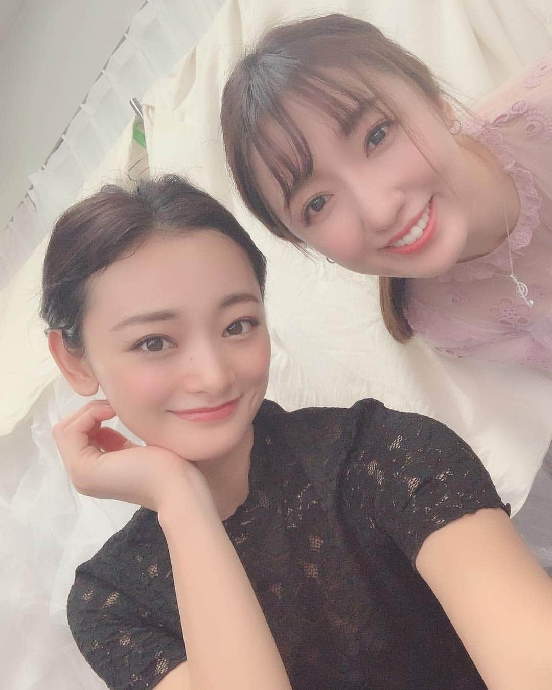 七瀬りりこさんのインスタグラム写真 - (七瀬りりこInstagram)「みれたんエリザよろしくね！ #エリザベート #ミュージカル #絶賛リハ中 #宝塚 #95期 #93期 #仲良し #このアプリすごい盛れるびっくり #観に来てね」5月3日 22時08分 - ririkonanase