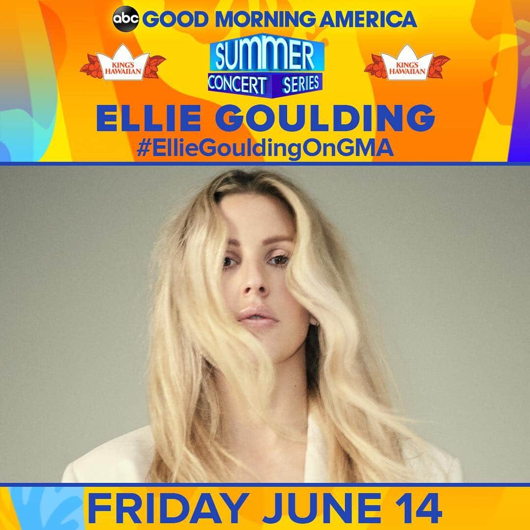Good Morning Americaさんのインスタグラム写真 - (Good Morning AmericaInstagram)「JUST ANNOUNCED: Here’s the @goodmorningamerica Summer Concert Series lineup and schedule! 🎶」5月3日 22時29分 - goodmorningamerica
