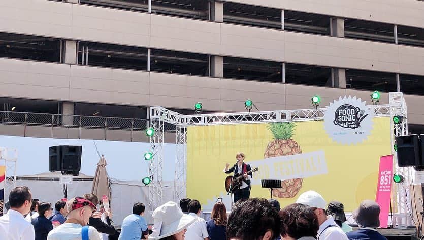 越野翔子さんのインスタグラム写真 - (越野翔子Instagram)「フードソニック楽しかったなぁ♪ #フードソニック #フードソニック2019 #楽しかった #ゴールデンウィーク #ライブ #イベント #フェス #食フェス #ABC #越野翔子」5月3日 23時08分 - syoko.koshino