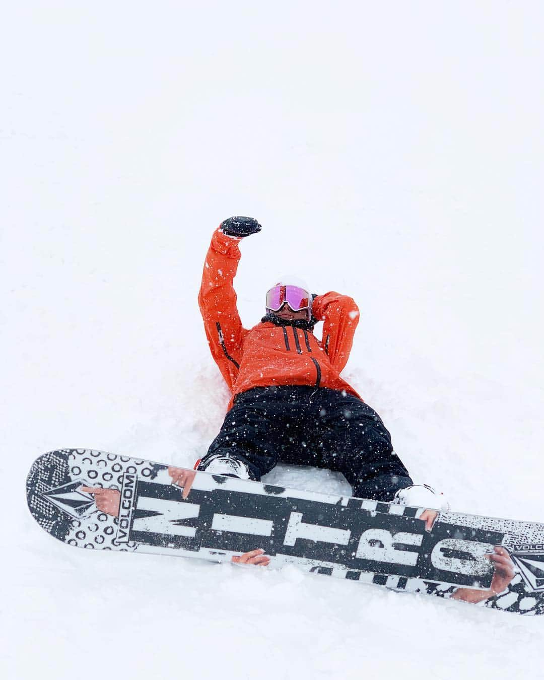 マルクス・クリーブランドさんのインスタグラム写真 - (マルクス・クリーブランドInstagram)「Whiteout today⛽️ #Snowboarding」5月3日 23時44分 - marcuskleveland