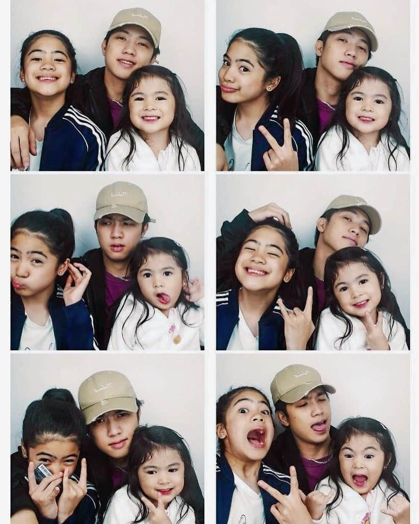 Ranz Kyleさんのインスタグラム写真 - (Ranz KyleInstagram)「Photo booth with em lil siblings 🤪📸」5月3日 23時44分 - ranzkyle