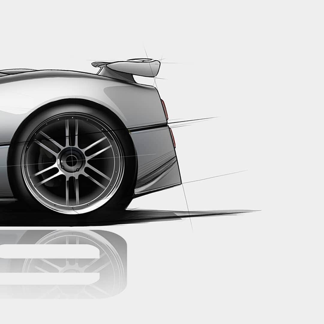 パガーニ・アウトモビリのインスタグラム：「"The supercar establishment should be very worried indeed" - Evo Magazine 1999.  Since its public debut, the Zonda was welcomed as a car from the future. So much so to deserve the new name of hypercar on purpose, Zonda embodied a 9-year search for perfection and hard work.  That marked the beginning of Pagani’s adventure in the automotive world.  #zondatribute #zonda20 #zonda20anniversary #pagani #zonda #zondac12 #zondacollection」
