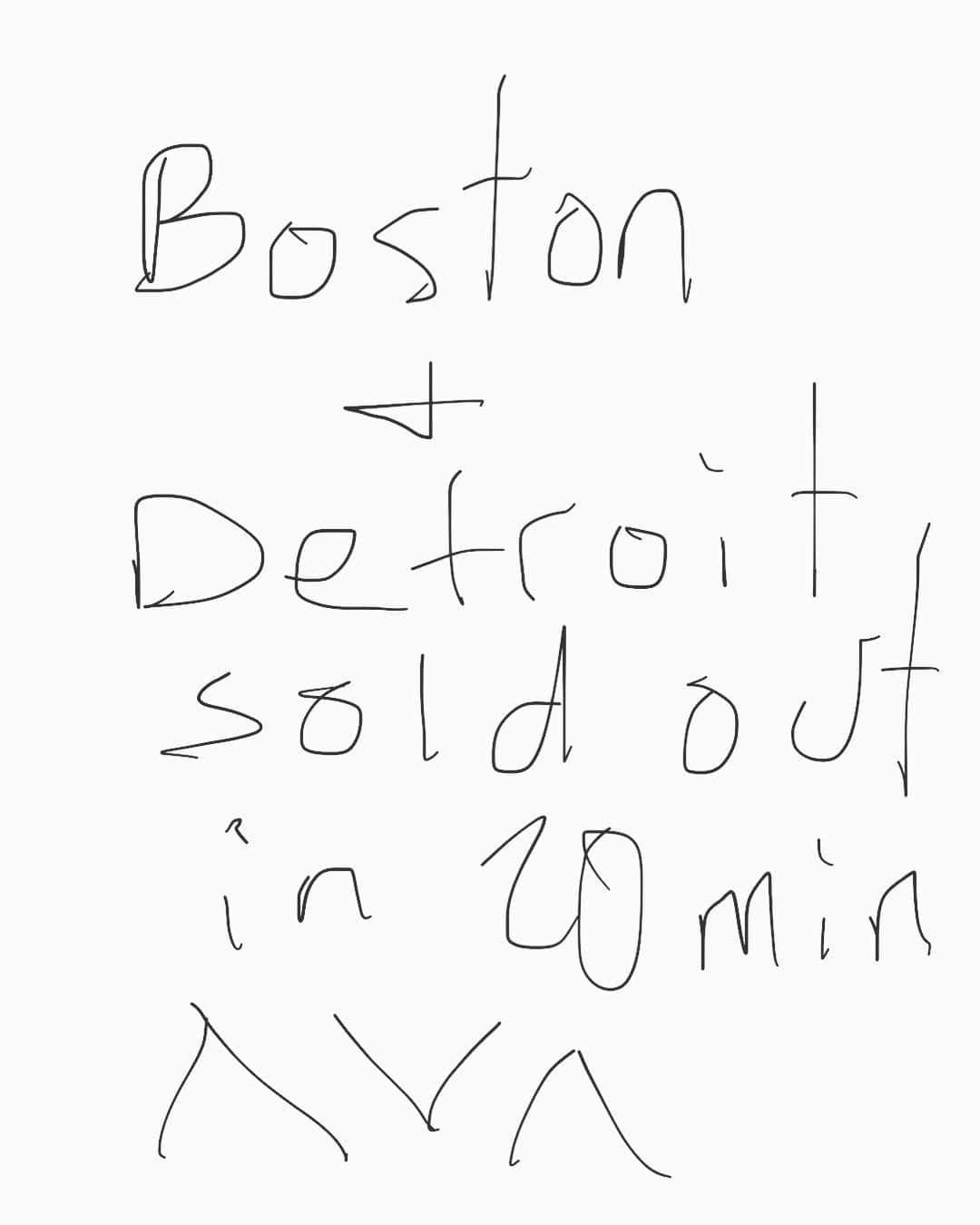 トム・デロングさんのインスタグラム写真 - (トム・デロングInstagram)「@angelsandairwaves shows SOLD OUT in Boston and Detroit. Other time zones going live in coming hours.」5月4日 2時01分 - tomdelonge