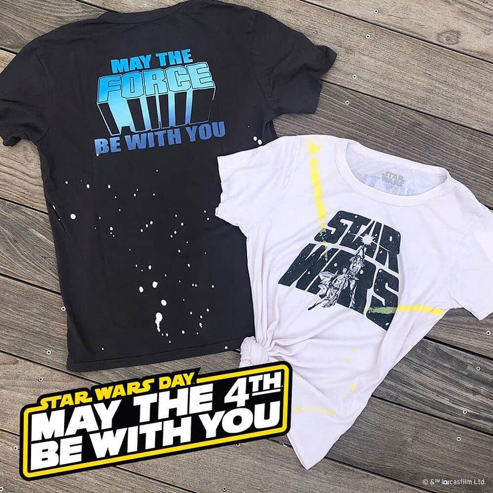 チェイサーのインスタグラム：「You don't have to go to a galaxy far far away for these limited tees! Celebrate #StarWarsDay with us and grab one while you can! Offer ends today! 💫 #MayThe4thBeWithYou #chaserbrand」