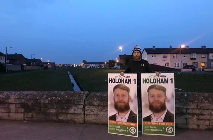 コナー・マクレガーさんのインスタグラム写真 - (コナー・マクレガーInstagram)「Happy birthday Paddy Holohan!  I’ll drink to this Irish Bull today ♉️ and I will be voting for him in the upcoming elections on May 24th. Vote Holohan 1  A proud and honest fighting Irishman!」5月4日 2時20分 - thenotoriousmma