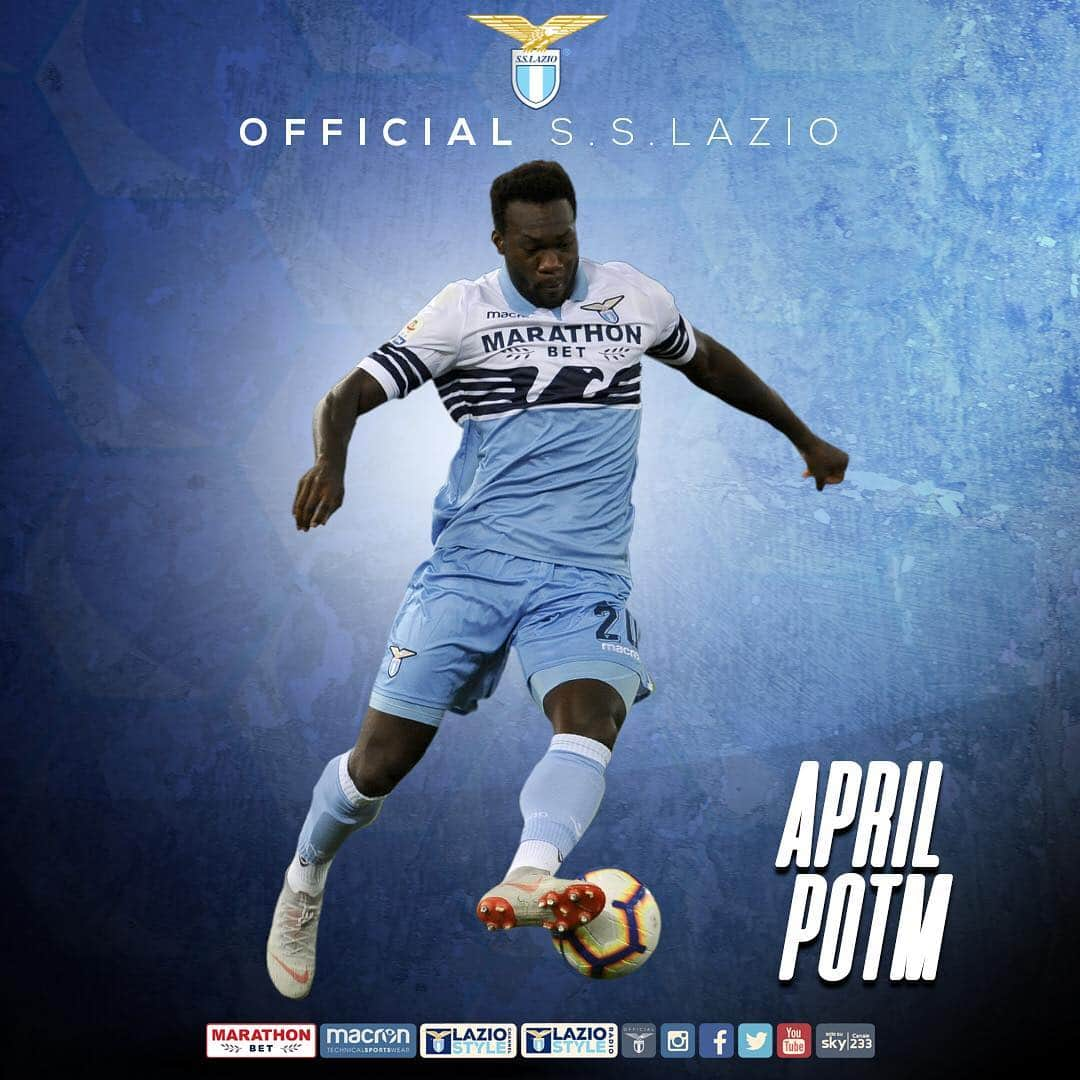 SSラツィオさんのインスタグラム写真 - (SSラツィオInstagram)「🥇 Congrats to #FeliPanther, who has been named #SSLazio POTM from April!  #CMonEagles 🦅」5月4日 2時32分 - official_sslazio