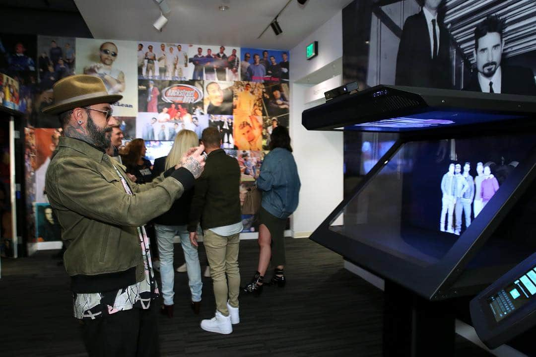 backstreetboysさんのインスタグラム写真 - (backstreetboysInstagram)「Career goals: become a hologram ☑️ @grammymuseum #BSBTheExperience  Courtesy of the Recording Academy / photo by Rebecca Sapp, Getty Images 2019」5月4日 2時54分 - backstreetboys