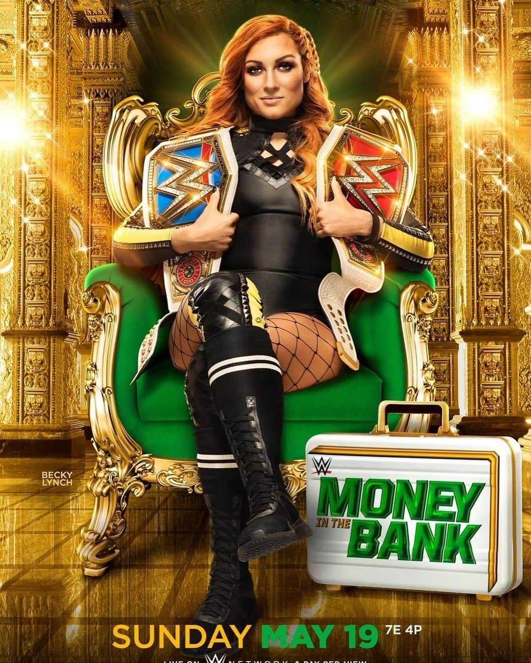 レベッカ・ノックスさんのインスタグラム写真 - (レベッカ・ノックスInstagram)「#bde #mitb」5月4日 2時52分 - beckylynchwwe