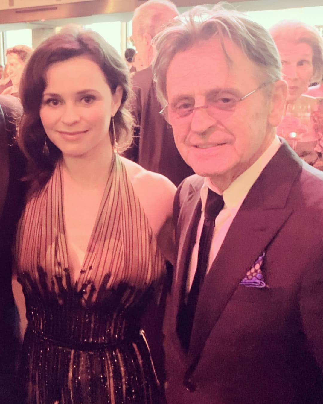 サーシャ・コーエンさんのインスタグラム写真 - (サーシャ・コーエンInstagram)「The @nycballet Gala is something I always look forward to - A night where I’m transported by the world of exquisite choreography, dance, music, and the grandeur of @lincolncenter. It only got better when a legend and inspiration throughout my entire career as a figure skater, Mikhail Baryshnikov gave me life advice on how he found meaning and satisfaction after his career as a dancer. And a huge thank you @carmenmarcvalvo for the beautiful dress! 🙏🏻🥰 #aboutlastnight #nycnights #ballet #lincolncenter #mikhailbaryshnikov #nycballet #springala #grateful」5月4日 3時00分 - sashacohennyc