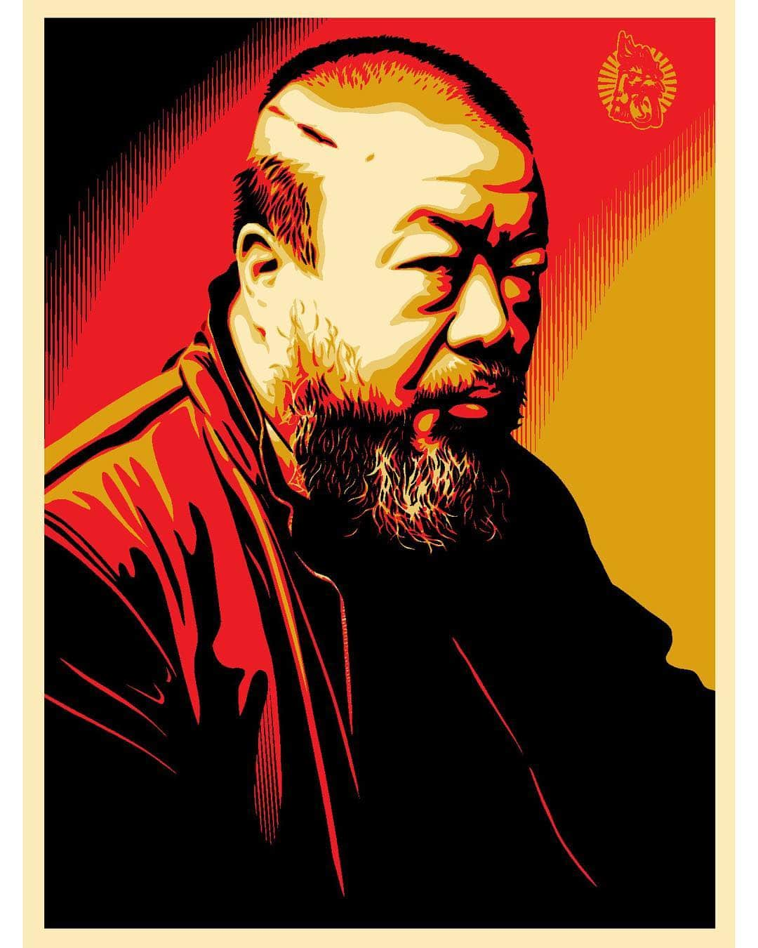 Shepard Faireyさんのインスタグラム写真 - (Shepard FaireyInstagram)「I admire Ai Weiwei for his art and his activism. His art is beautiful in form, and in function embodies the principles of populism and social consciousness I aspire to in my own practice. I created this portrait in 2014 as a tribute to Ai Weiwei’s art, his courage to be outspoken, and in support of his ongoing political struggle with the Chinese government. – Shepard ⠀⠀⠀⠀⠀⠀⠀⠀⠀ From the archives: Ai Weiwei x Cost of Expression, 2014 Screenprint 18 x 24 inches Project in collaboration with Friends of Ai Weiwei and Pace Prints @paceprints Reference Photograph by Gao Yuan, 2010 ⠀⠀⠀⠀⠀⠀⠀⠀⠀ #AsianPacificAmericanHeritageMonth #APAHM #AiWeiwei #obey #obeygiant #shepardfairey」5月4日 4時44分 - obeygiant