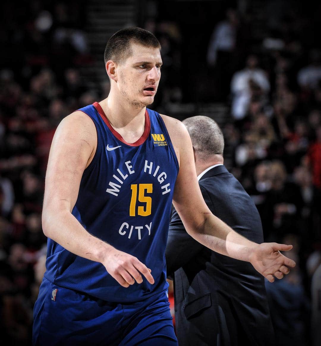 NBAさんのインスタグラム写真 - (NBAInstagram)「Nikola Jokic notches his 3rd triple-double of the #NBAPlayoffs for the @nuggets with 33/18/14! #TripleDoubleAlert」5月4日 14時16分 - nba