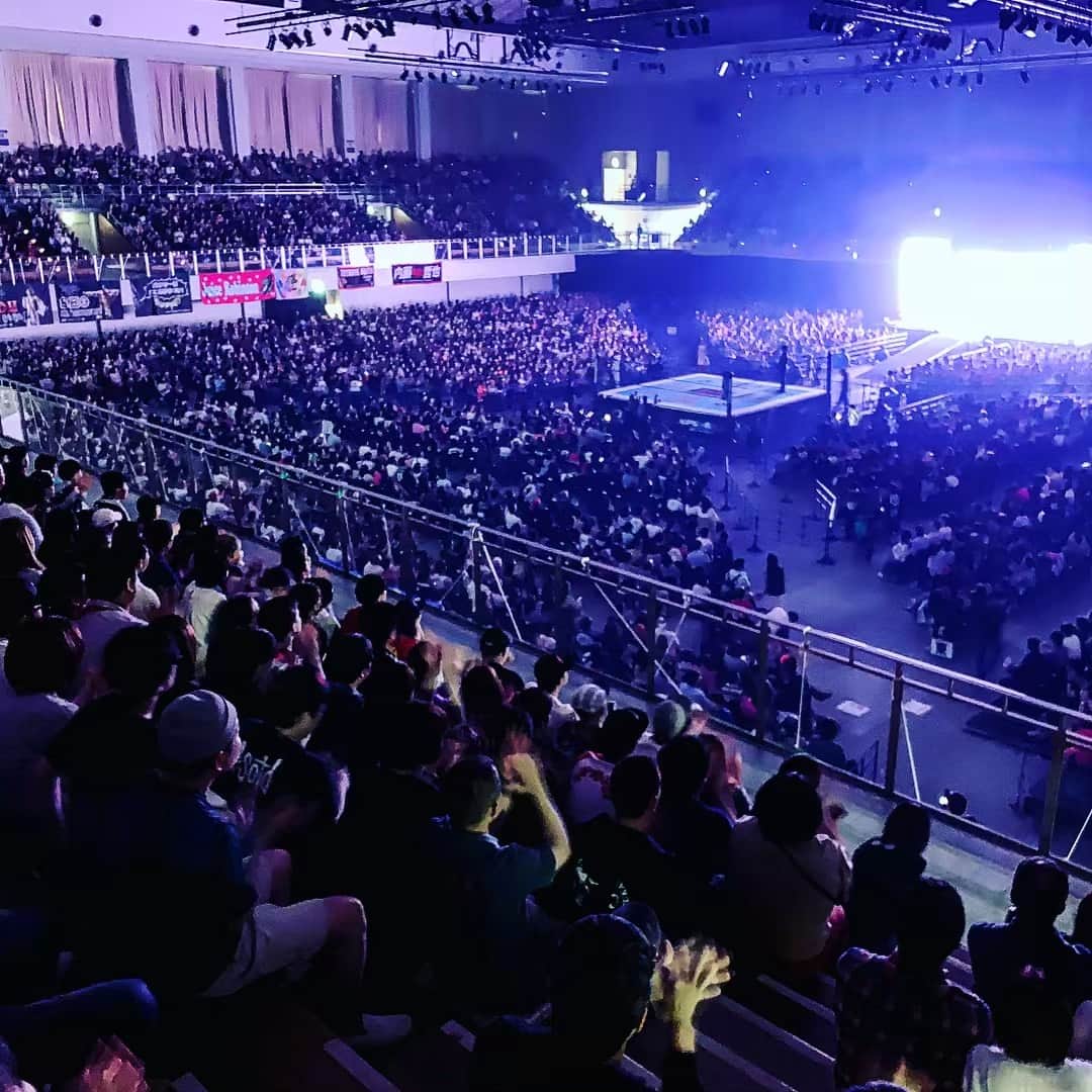 新日本プロレスさんのインスタグラム写真 - (新日本プロレスInstagram)「#NJDONTAKU in FUKUOKA!! 🔥 Day 02!!🦁🍜 #njpw #新日本プロレス #プロレス #福岡国際センター #レスリングどんたく」5月4日 15時13分 - njpw1972