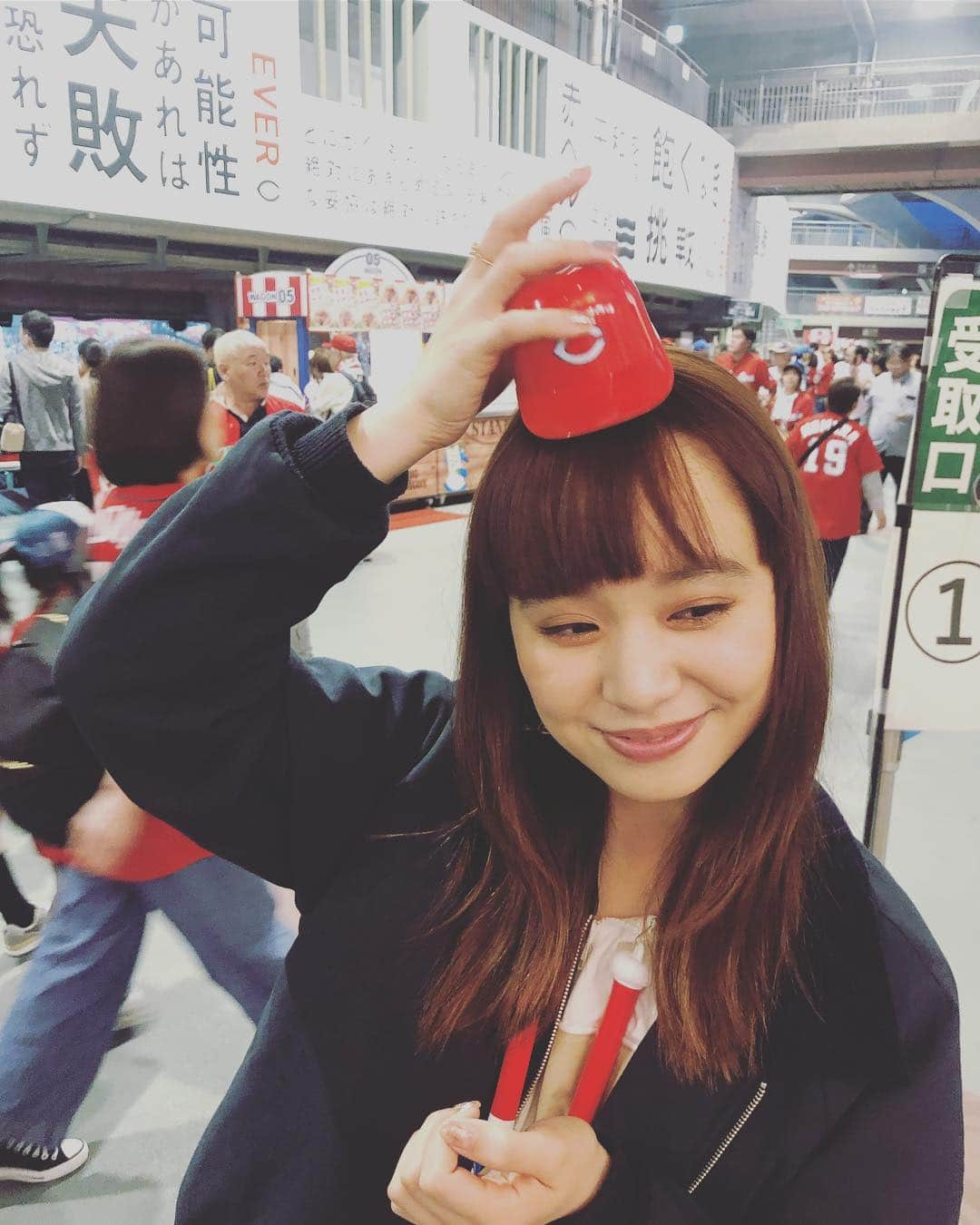 小春さんのインスタグラム写真 - (小春Instagram)「CARP⚾️」5月4日 15時30分 - suttokodokkoiii