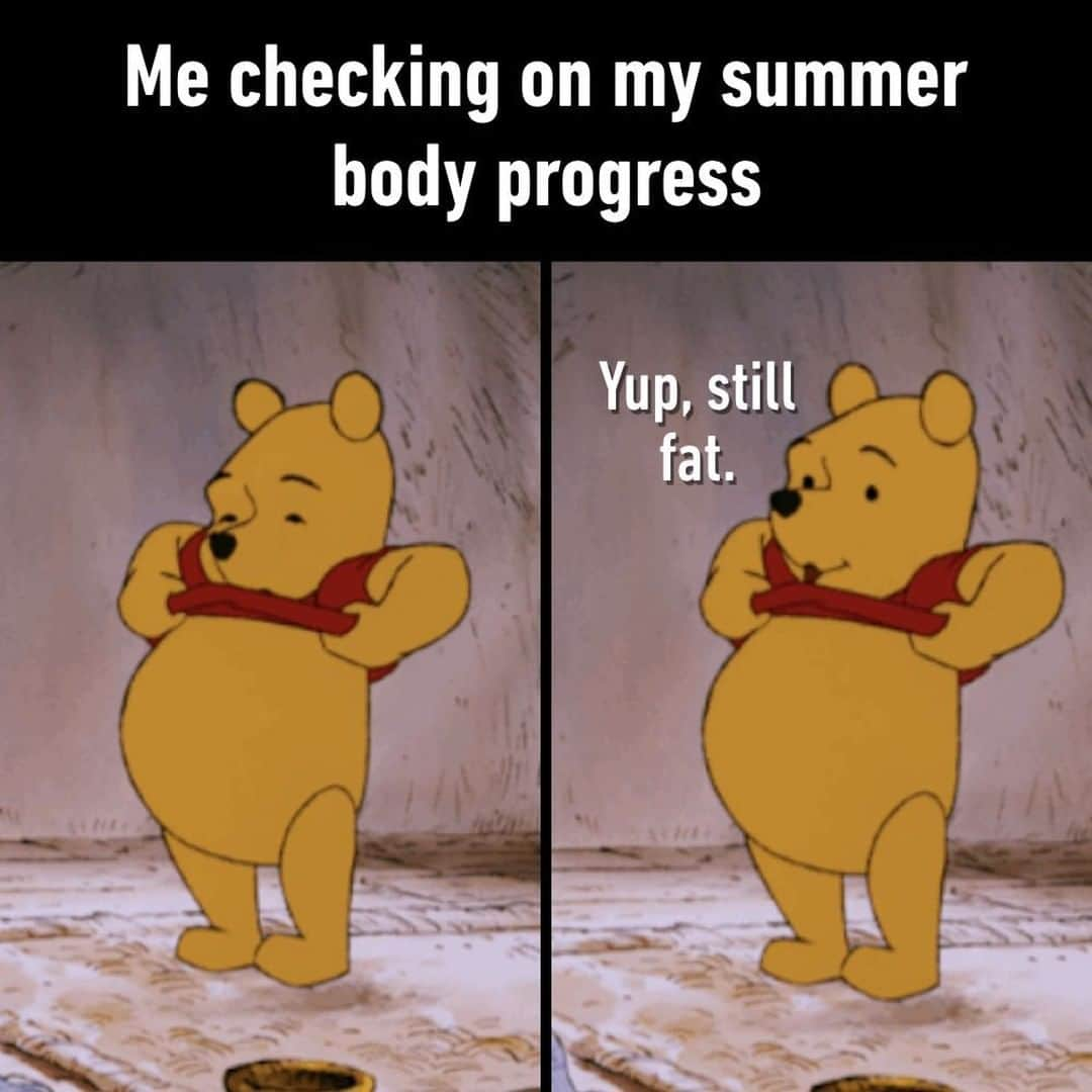 9GAGさんのインスタグラム写真 - (9GAGInstagram)「I'm getting my winter body ready ok⠀ @fitbeast #summerbody #winniethepooh #9gag」5月4日 7時00分 - 9gag