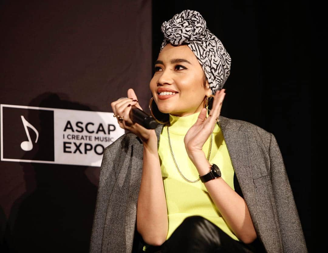 ASCAPさんのインスタグラム写真 - (ASCAPInstagram)「“At the end of the day, put out good music” @yuna on the future of electronic music at #ASCAPEXPO」5月4日 7時26分 - ascap