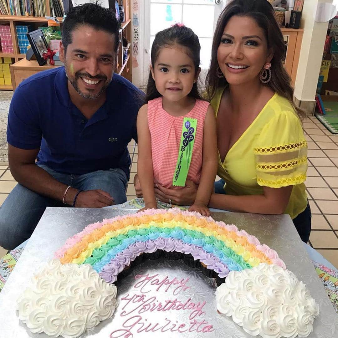 Despierta Americaさんのインスタグラム写真 - (Despierta AmericaInstagram)「Primera celebración de Giulietta que este domingo cumple 4 añitos.」5月4日 8時50分 - despiertamerica