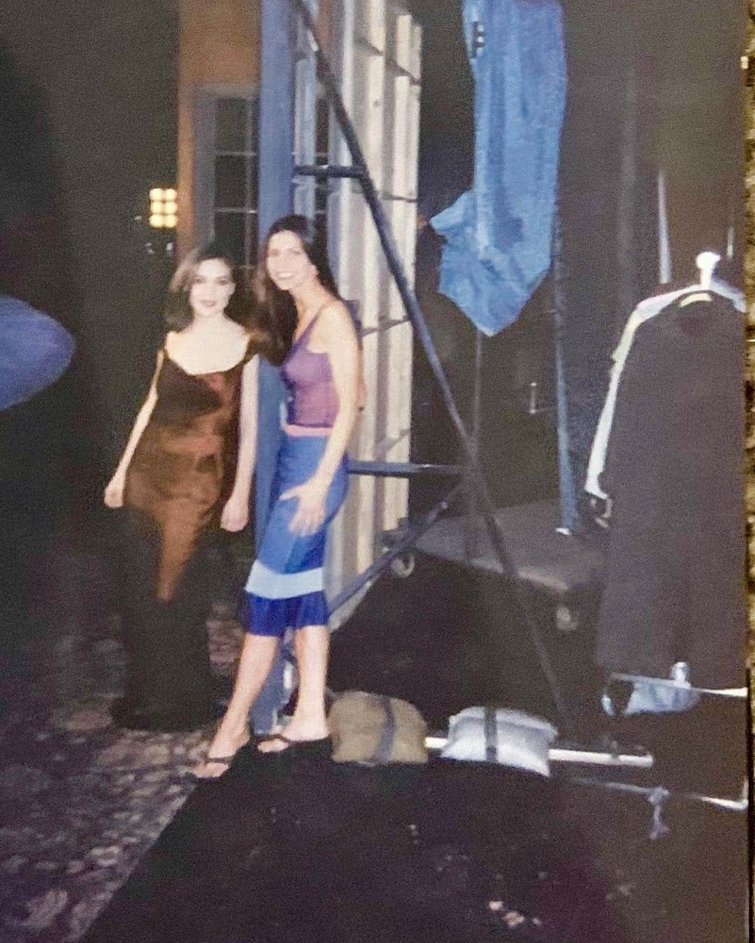 カリスマ・カーペンターさんのインスタグラム写真 - (カリスマ・カーペンターInstagram)「#fbf #bts  Poor quality photos but quality memory.  WB promos 1999 #Angel /#charmed  @milano_alyssa」5月4日 8時59分 - charismacarpenter