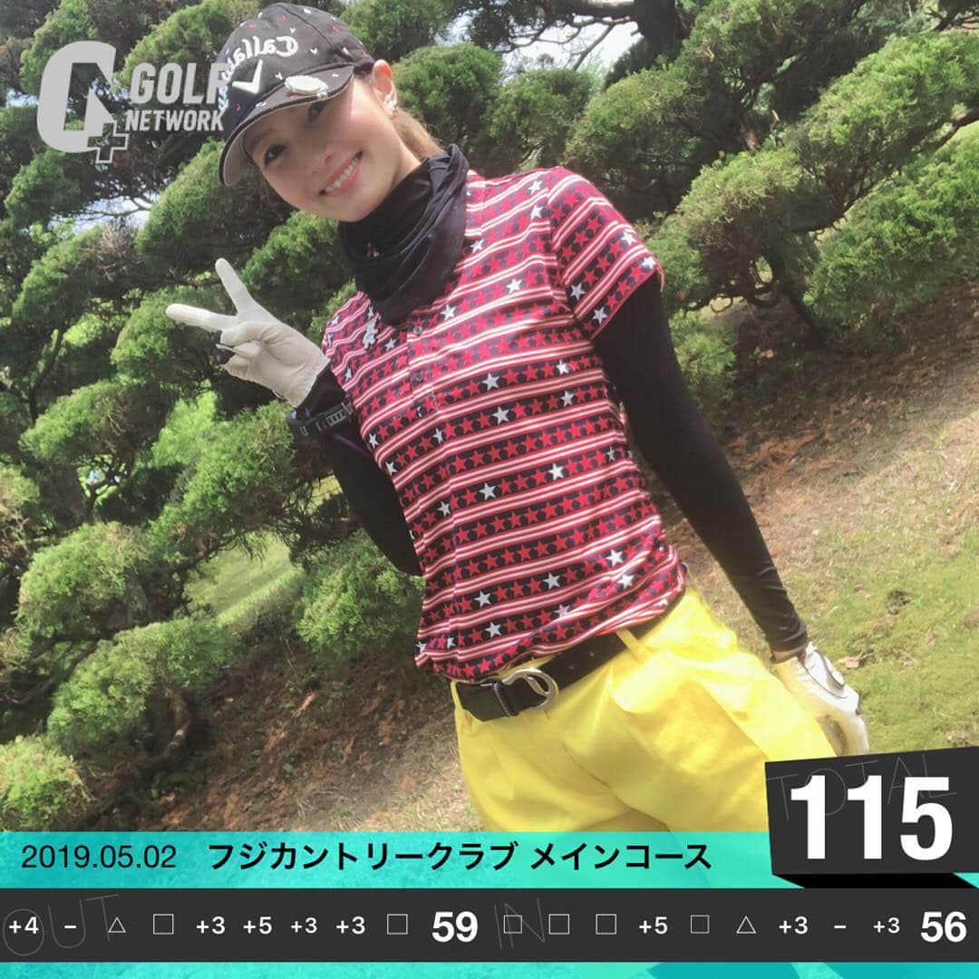 中田有美さんのインスタグラム写真 - (中田有美Instagram)「5月2日は令和最初のゴルフへ🏌️‍♀️✨ ﻿﻿﻿ 4月の終わりが天気悪かったから、心配だったけど、天気も回復して良きゴルフ日和だった💕  スコアは久々の110台🥺 最近100一桁だったから、なんか凹んだ😂笑) ﻿﻿ ﻿﻿﻿﻿﻿﻿ 🧢&👚:#callawaygolf ﻿﻿﻿﻿﻿﻿ 👖:#lecoqsportifgolf ﻿ ﻿﻿﻿﻿﻿﻿﻿﻿ #japan #fukuoka #fashion #golf #golffashion #love  #me #model #instafashion #photo #white #instadaily #y_n_yumi #yuminakata #中田有美 #ゴルフ #ゴルフファッション #ゴルフ女子 #スポーツ #スポーツ女子 #スポーツ女子クラブ﻿﻿ ﻿﻿﻿ ﻿﻿﻿」5月4日 9時22分 - yumi_5287